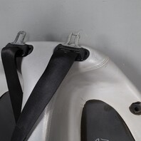 1994-1998 Porsche 911 993 Cabrio Rear Seat Center Lining Seperator OEM Grey