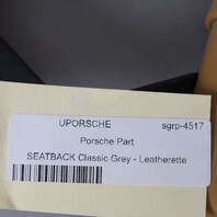 1995-1998 Porsche 911 993 Coupe Rear Seat Backrest Pair Leather Beige OEM Used