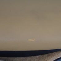 1995-1998 Porsche 911 993 Coupe Rear Seat Backrest Pair Leather Beige OEM Used