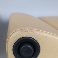 1995-1998 Porsche 911 993 Coupe Rear Seat Backrest Pair Beige OEM Used