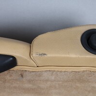 1995-1998 Porsche 911 993 Coupe Rear Seat Backrest Pair Beige OEM Used