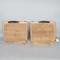 1995-1998 Porsche 911 993 Coupe Rear Seat Backrest Pair Beige OEM Used