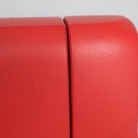 2008-2012 Porsche 911 997 Boxster Cayman 987 Glove Box Leather Red OEM NOTE