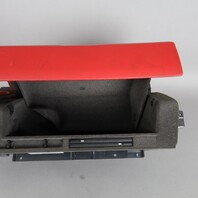 2008-2012 Porsche 911 997 Boxster Cayman 987 Glove Box Leather Red OEM NOTE