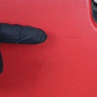 2008-2012 Porsche 911 997 Boxster Cayman 987 Glove Box Leather Red OEM NOTE