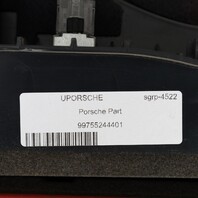 2008-2012 Porsche 911 997 Boxster Cayman 987 Glove Box Leather Red OEM NOTE