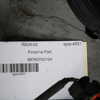 2005-2006 Porsche Boxster 2.7 5 Speed Engine Wire Harness 98760700104 OEM Used