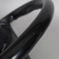 1999-2004 Porsche 911 Boxster Steering Wheel 3 Spoke Black OEM Used