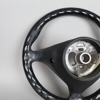 1999-2004 Porsche 911 Boxster Steering Wheel 3 Spoke Black OEM Used
