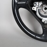 1999-2004 Porsche 911 Boxster Steering Wheel 3 Spoke Black OEM Used