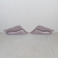 95-98 Porsche 911 993 Coupe Rear Quarter Trim Panels Grey Leatherette OEM Used