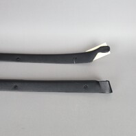 1990-1998 Porsche 911 964 993 Coupe Quarter Window Trim Pair Black OEM Used