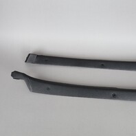1990-1998 Porsche 911 964 993 Coupe Quarter Window Trim Pair Black OEM Used