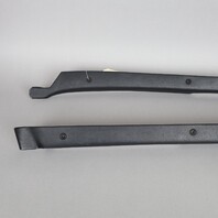 1990-1998 Porsche 911 964 993 Coupe Quarter Window Trim Pair Black OEM Used