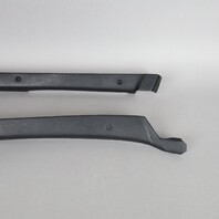1990-1998 Porsche 911 964 993 Coupe Quarter Window Trim Pair Black OEM Used