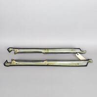 1990-1998 Porsche 911 964 993 Coupe Quarter Window Trim Pair Black OEM Used