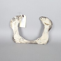 1995-1998 Porsche 911 993 Rear Brake Rotor Backing Plate 99335280102 OEM Used