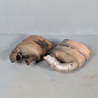 1995-1998 Porsche 911 993 Exhaust Muffler Right Left Pair 99311104504 OEM Used