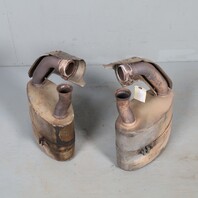 1995-1998 Porsche 911 993 Exhaust Muffler Right Left Pair 99311104504 OEM Used