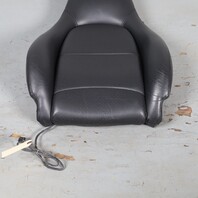 1995-1998 Porsche 911 993 Front Seat Upper Backrest Black OEM