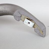 1995-1998 Porsche 911 993 Door Grab Pull Grey Leather Pair OEM Used