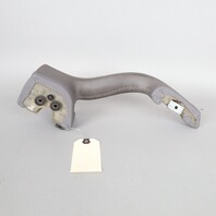 1995-1998 Porsche 911 993 Door Grab Pull Grey Leather Pair OEM Used