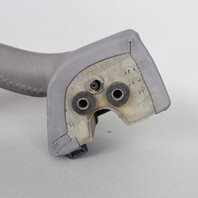 1995-1998 Porsche 911 993 Door Grab Pull Grey Leather Pair OEM Used