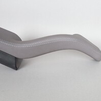 1995-1998 Porsche 911 993 Door Grab Pull Grey Leather Pair OEM Used