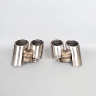 2005-2008 Porsche 911 3.8 Exhaust Muffler Tip Pair 99711135104 OEM Used