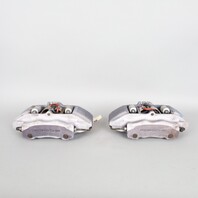 1999-2012 Porsche 911 996 Front Brake Calipers Brembo Set Pair Black OEM Used