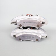 1999-2012 Porsche 911 996 Front Brake Calipers Brembo Set Pair Black OEM Used