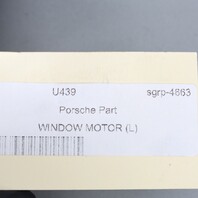 1999-2002 Porsche Boxster Left Door Window Motor 99662410102 OEM Used