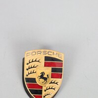 Porsche 911 Boxster Cayenne Hood Emblem Crest Badge 99355921100 OEM Used