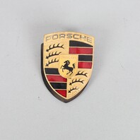 Porsche 911 Boxster Cayenne Hood Emblem Crest Badge 99355921100 OEM Used