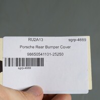 Porsche Rear Bumper Cover