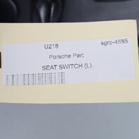 1999-2004 Porsche 911 Boxster Left Power Seat Switch Black OEM Used