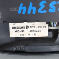 1999-2004 Porsche 911 Boxster Left Power Seat Switch Black OEM Used