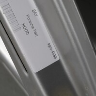 1997-2004 Porsche 911 Boxster Hood Arctic Silver 99651101102 OEM Used