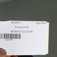 2009-2012 Porsche Boxster 987.2 Front Bumper Cover Complete Has Damage OEM Used