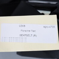 2005-2013 Porsche 911 997 Right Front Seat Belt 99780303407 OEM Used