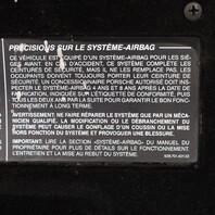 1990-1998 Porsche 911 964 993 Glove Box Door Lid OEM