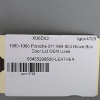 1990-1998 Porsche 911 964 993 Glove Box Door Lid OEM