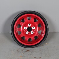 1995-1998 Porsche 911 993 Wheel 16 X 5.5 Rim Spare Tire Space Saver OEM Used