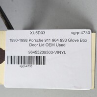 1990-1998 Porsche 911 964 993 Glove Box Door Lid OEM