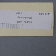 2005-2008 Porsche 911 997 Air Cleaner Engine Lid Seal OEM 99711025000