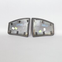 99-04 Porsche 911 996 Boxster 986 Console Trim Pair Leather Black OEM Used