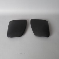 99-04 Porsche 911 996 Boxster 986 Console Trim Pair Leather Black OEM Used
