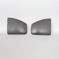 99-04 Porsche 911 996 Boxster 986 Console Trim Pair Leather Black OEM Used