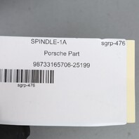 05-12 Porsche Boxster Cayman Left Rear Spindle Knuckle Hub 98733165706 OEM Used