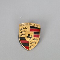 Porsche 911 Boxster Cayenne Hood Emblem Crest Badge 99655921100 OEM Used